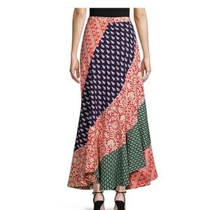 Free people polska maxi skirt